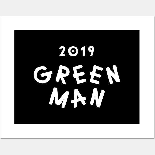 Green Man Music and Arts Festival 2019 Wall Art by NomesInk